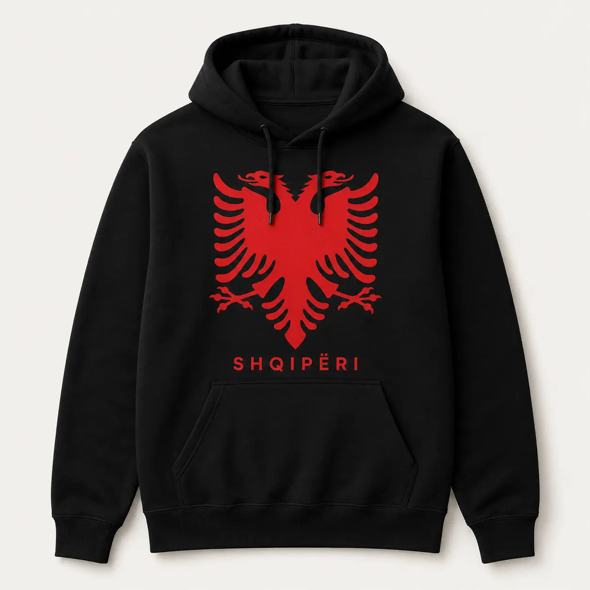 Shqipëri Black Hoodie